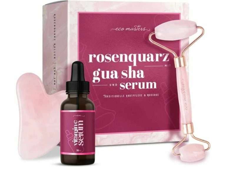 gua sha ροζ χαλαζία